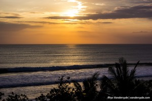 Sunset beach in Bali photo by Rhys Vandersyde